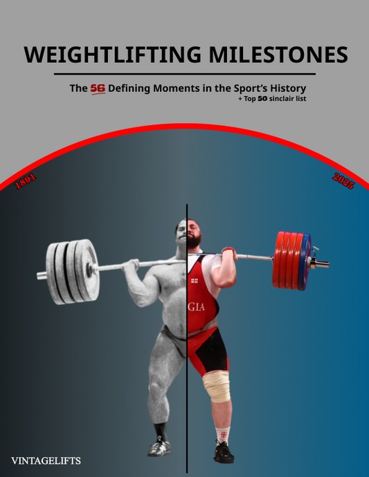 Weightlifting Milestones Extended (20% off)